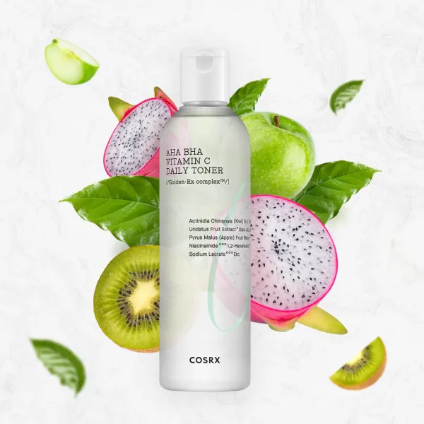 AHA BHA vitamin c daily toner